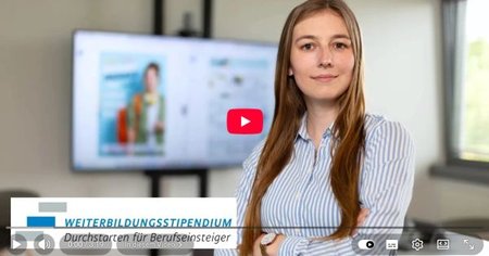 Screenshot des YouTube-Videos mit Laura Pistner