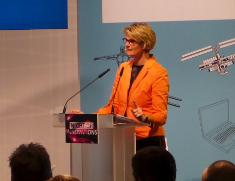 Bundesministerin Anja Karliczek auf dem Forum tech transfer